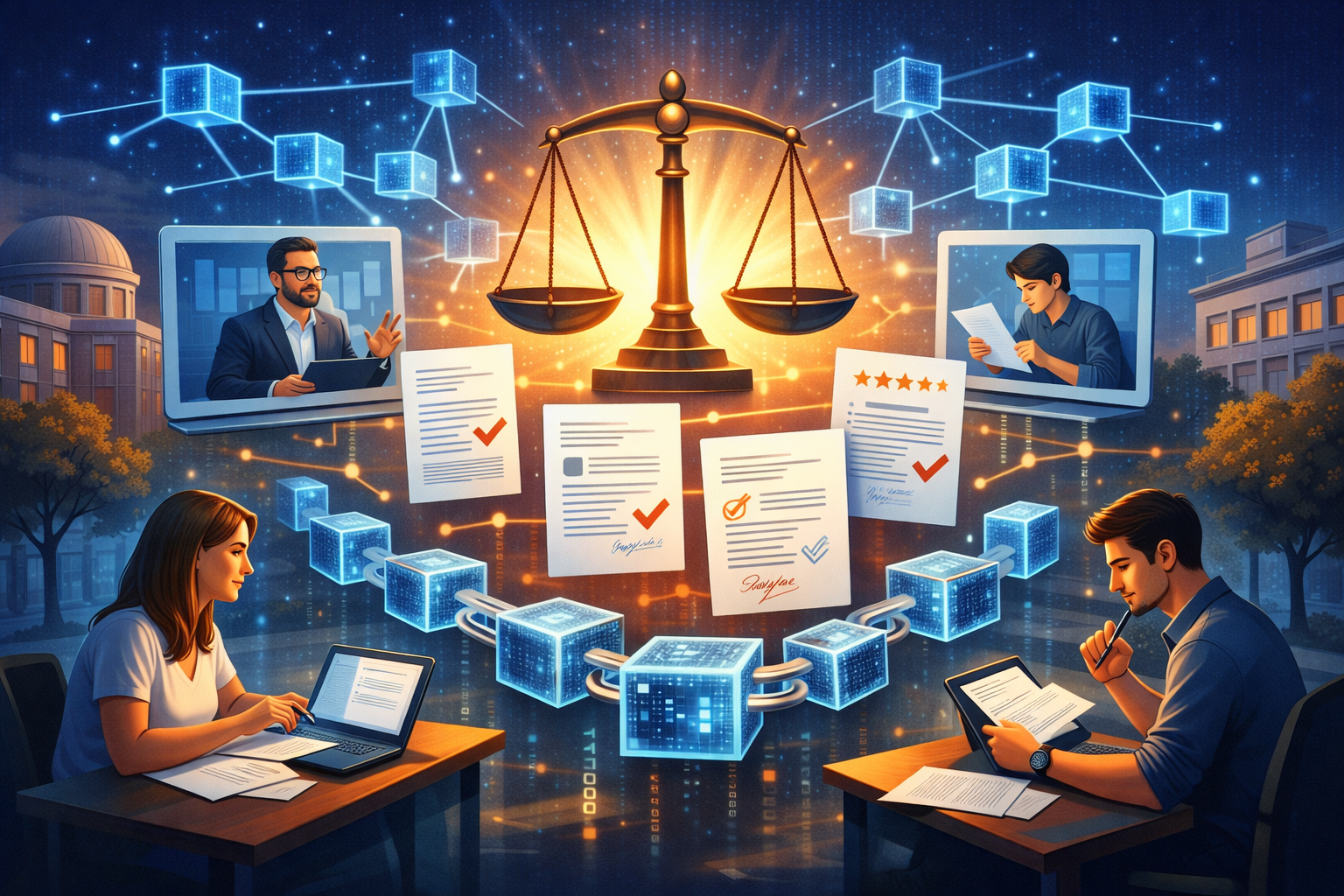 Blockchain-Enabled Educational Platform